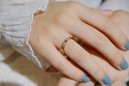 [LORA]LOVE RING 2.65MM DIAMOND