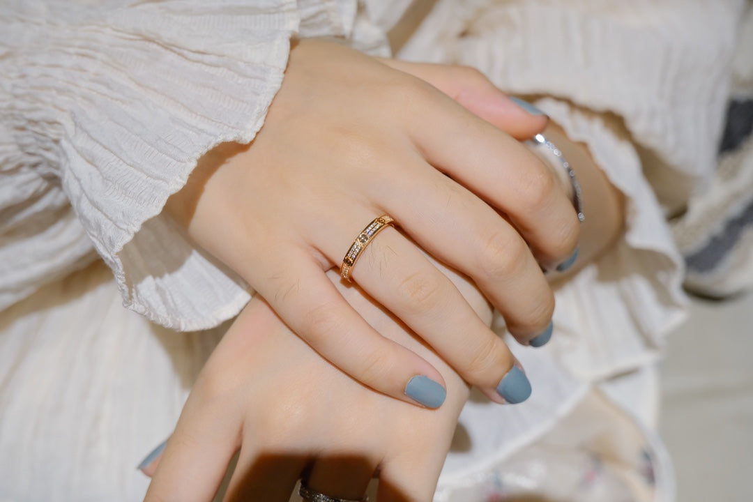 [LORA]LOVE RING 2.65MM DIAMOND