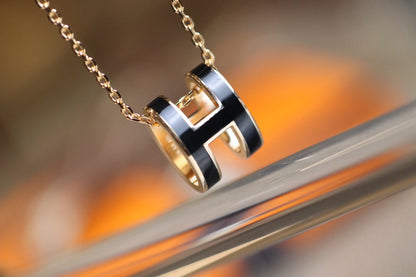 [LORA]POP H PEDANT PINK GOLD