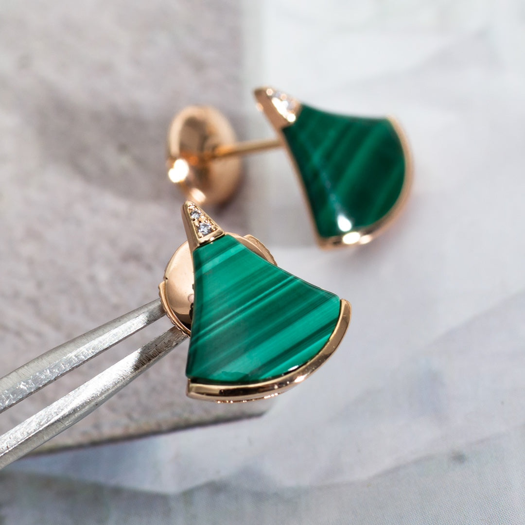 [LORA]DIVAS DREAM EARRINGS PINK GOLD