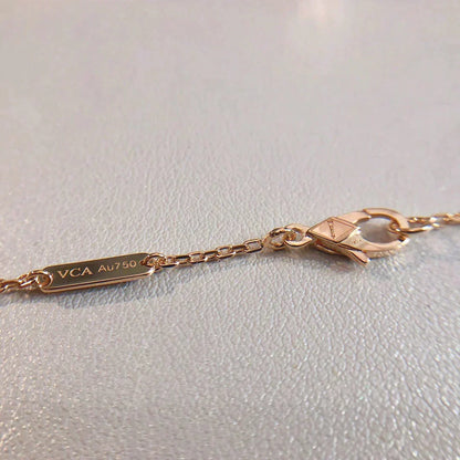[Lora]PERLEE PEDANT NECKLACE GOLD / ROSE GOLD