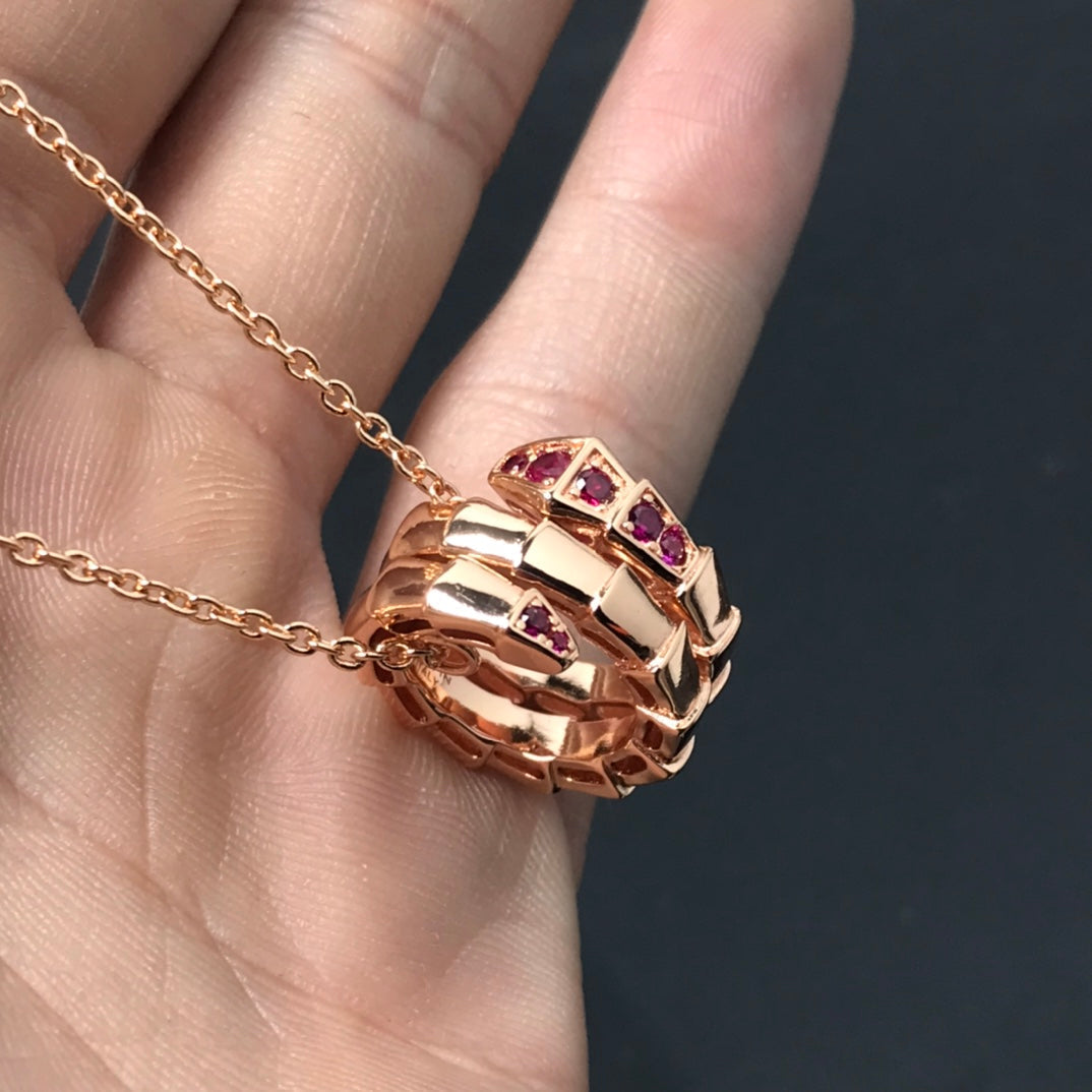 [LORA]SERPENTI PEDANT NECKLACE