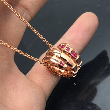 [LORA]SERPENTI PEDANT NECKLACE
