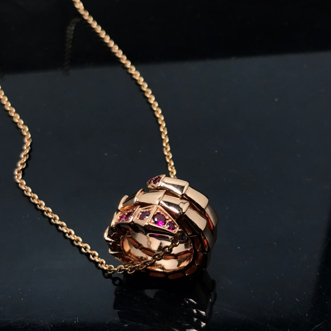 [LORA]SERPENTI PEDANT NECKLACE