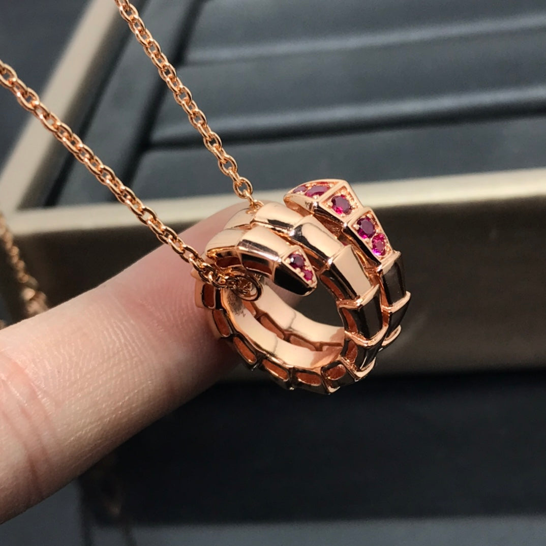 [LORA]SERPENTI PEDANT NECKLACE