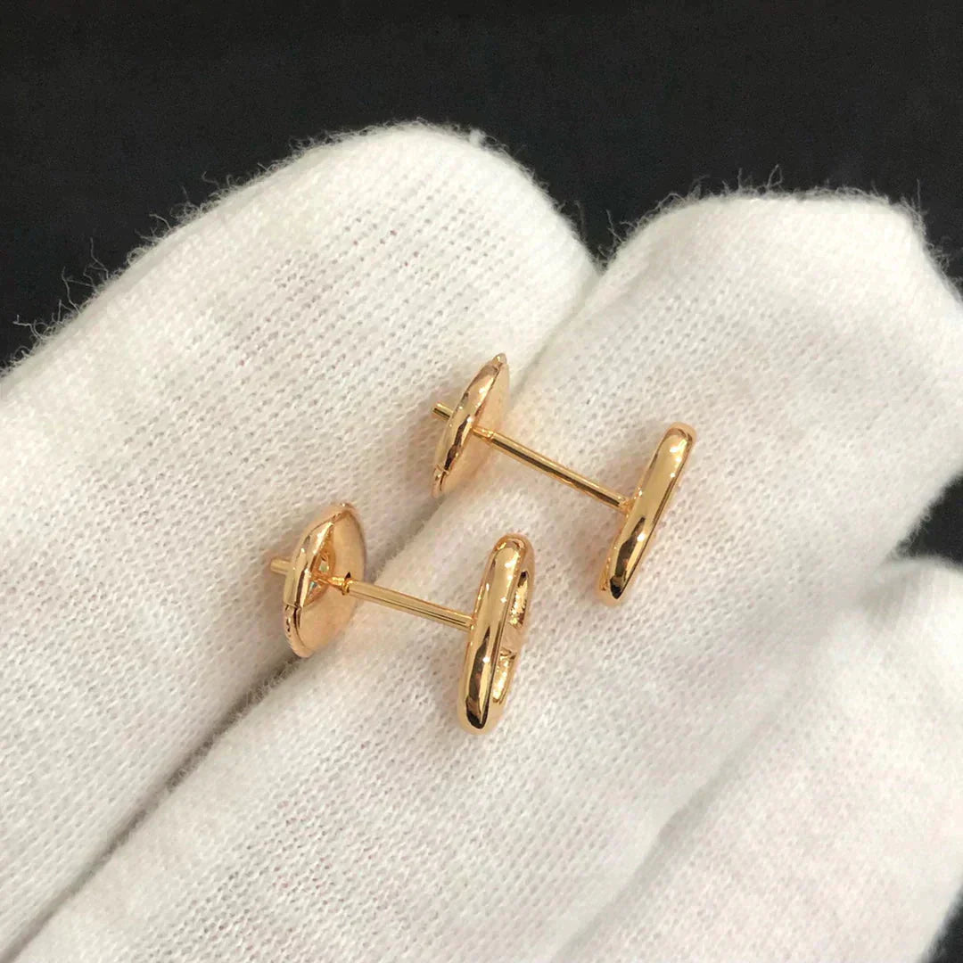 [LORA]CHAINE SMALL EARRINGS GOLD AND SILVER