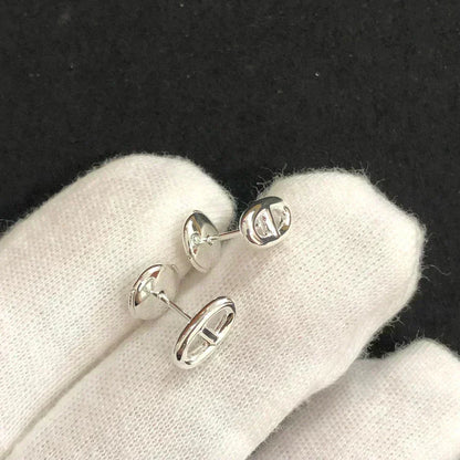 [LORA]CHAINE SMALL EARRINGS GOLD AND SILVER