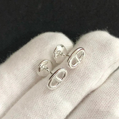 [LORA]CHAINE SMALL EARRINGS GOLD AND SILVER