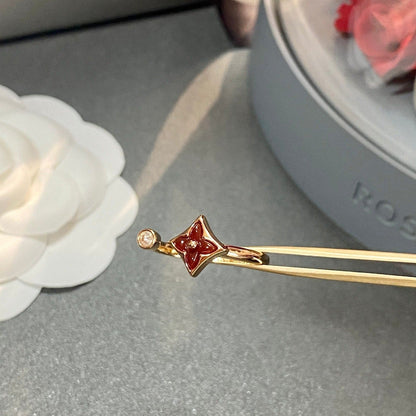 [LORA]STAR 1 DIAMOND OPEN RING