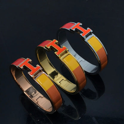 [LORA]H BRACELET ORANGE RAINBOW CERAMIC