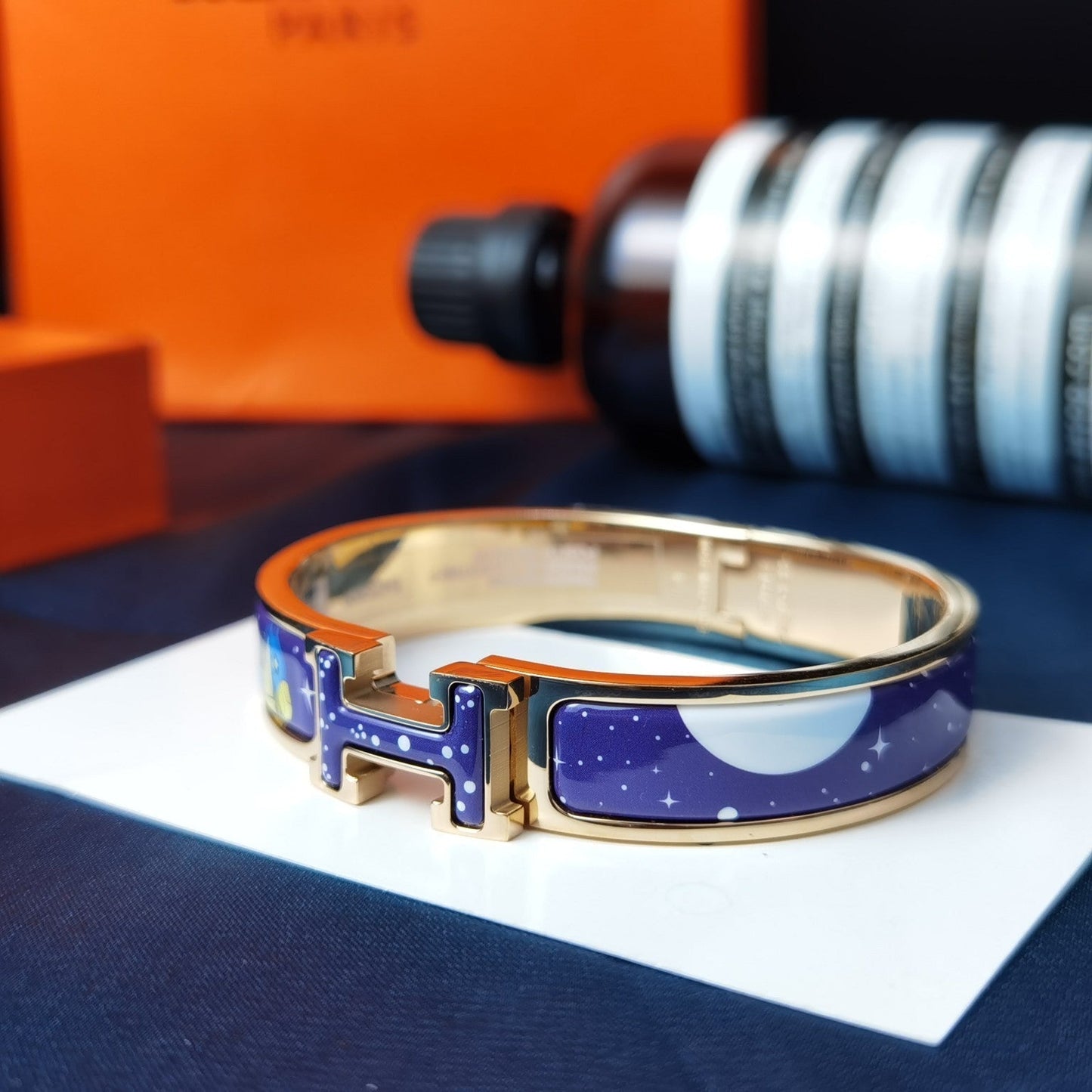 [LORA]H STAR AND MOON BRACELET 12MM