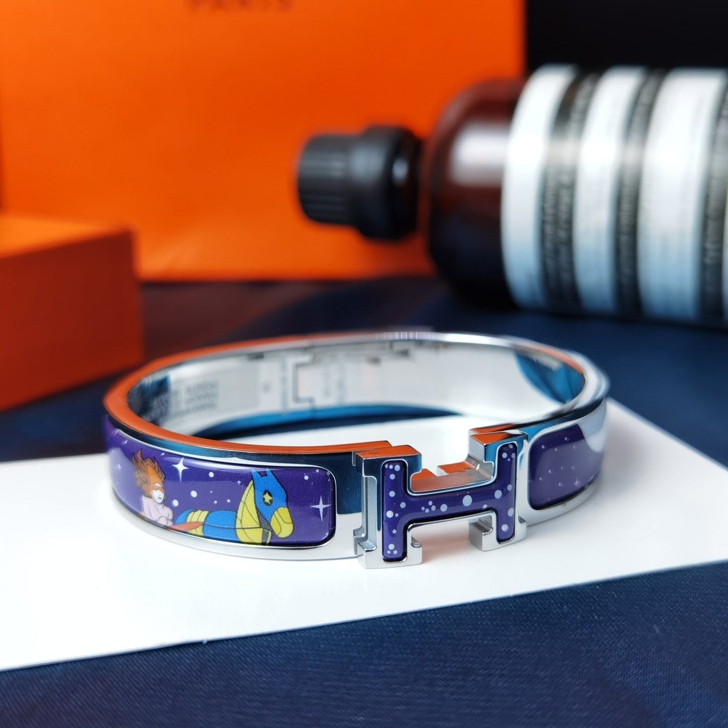 [LORA]H STAR AND MOON BRACELET 12MM