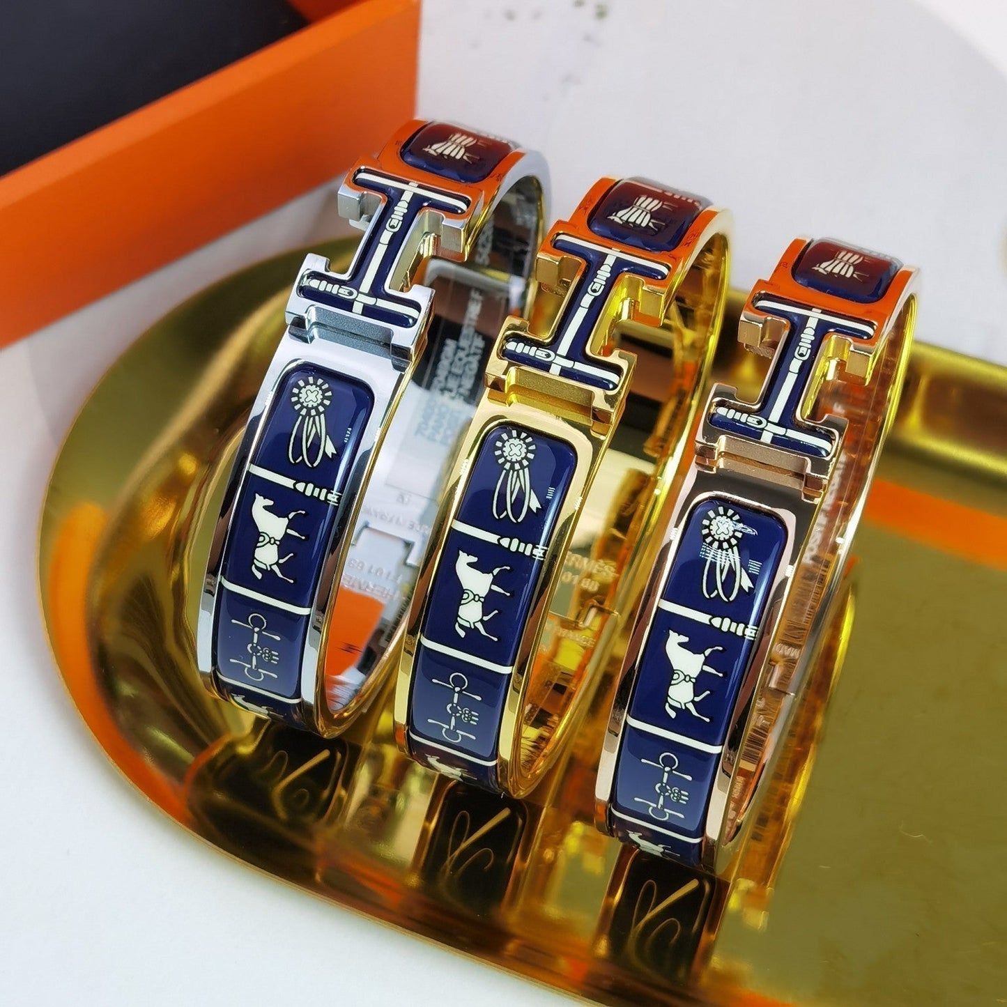 [LORA]H COUVERTURES DARK BLUE BRACELET