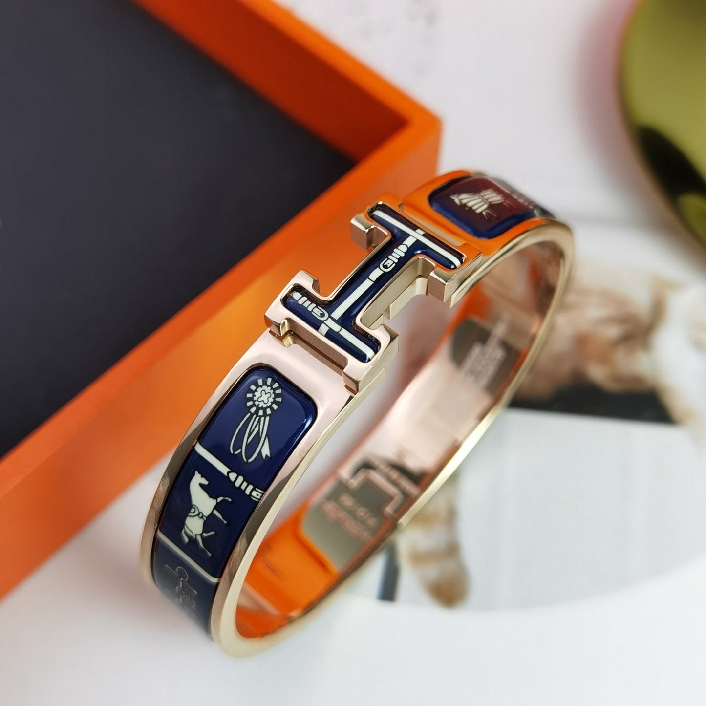 [LORA]H COUVERTURES DARK BLUE BRACELET