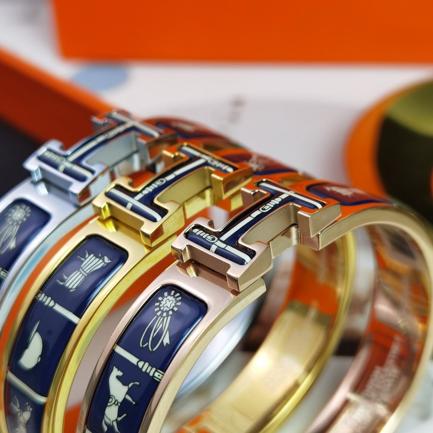 [LORA]H COUVERTURES DARK BLUE BRACELET