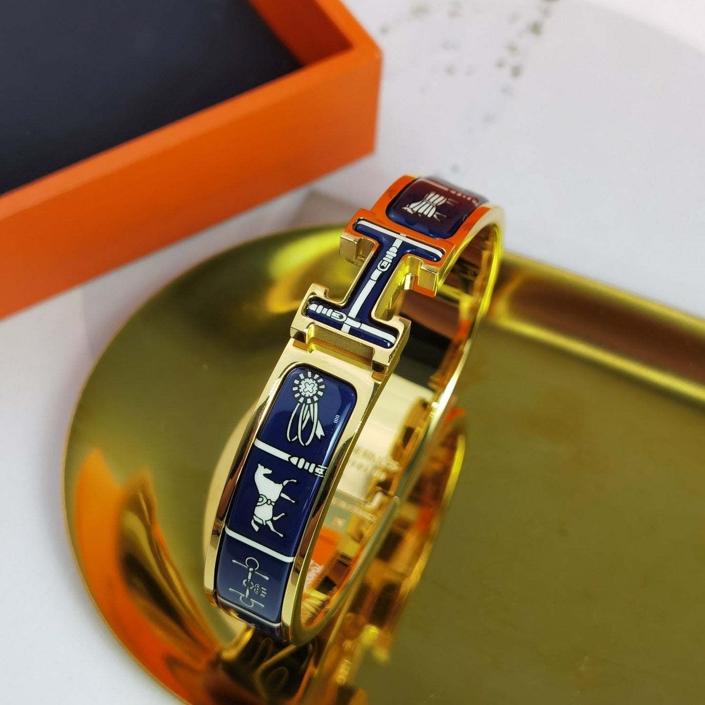[LORA]H COUVERTURES DARK BLUE BRACELET