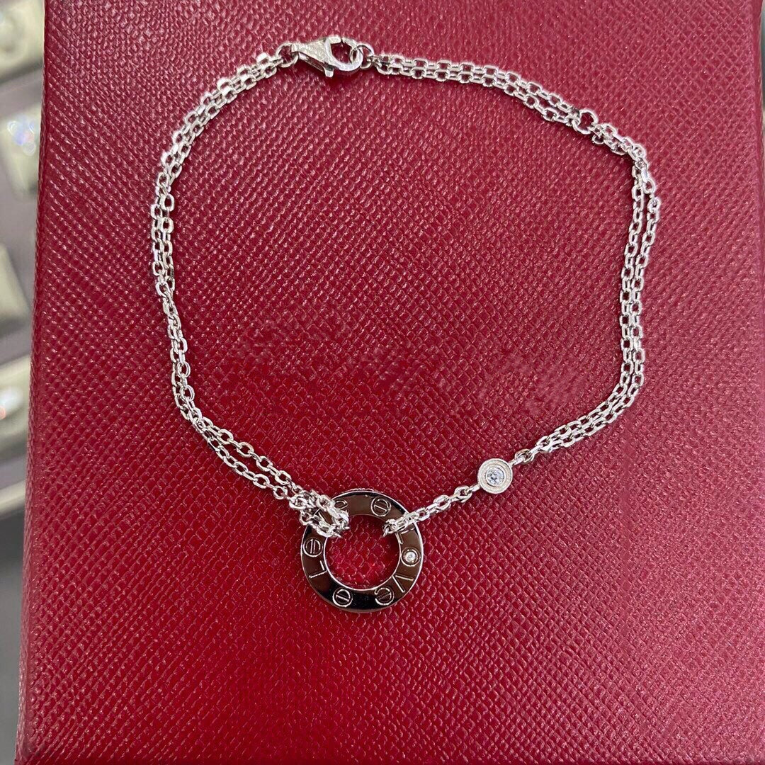 [LORA] LOVE BRACELET 2 DIAMOND