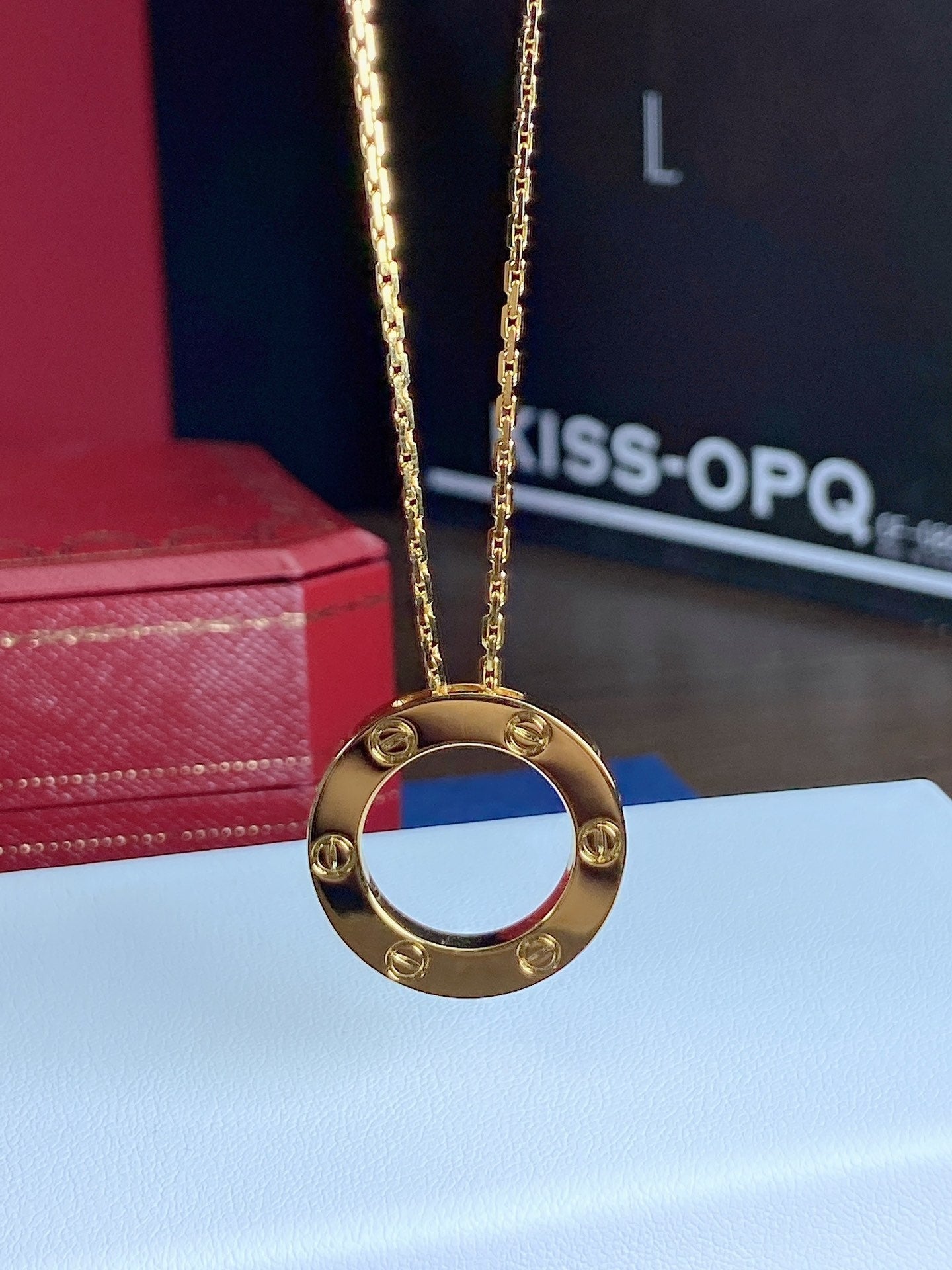 [LORA]LOVE NECKLACE 16MM