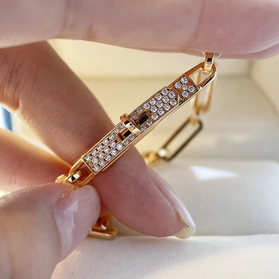 [LORA]CHAINE BRACELET SMALL MODEL DIAMOND