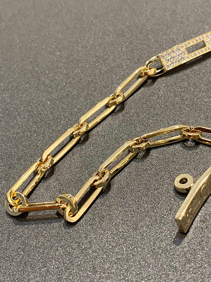 [LORA]CHAINE BRACELET SMALL MODEL DIAMOND