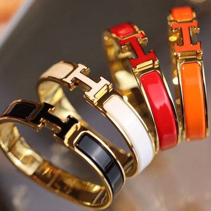 [LORA]H BRACELET 12MM GOLD