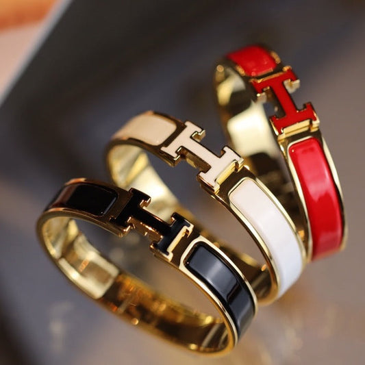[LORA]H BRACELET 12MM GOLD