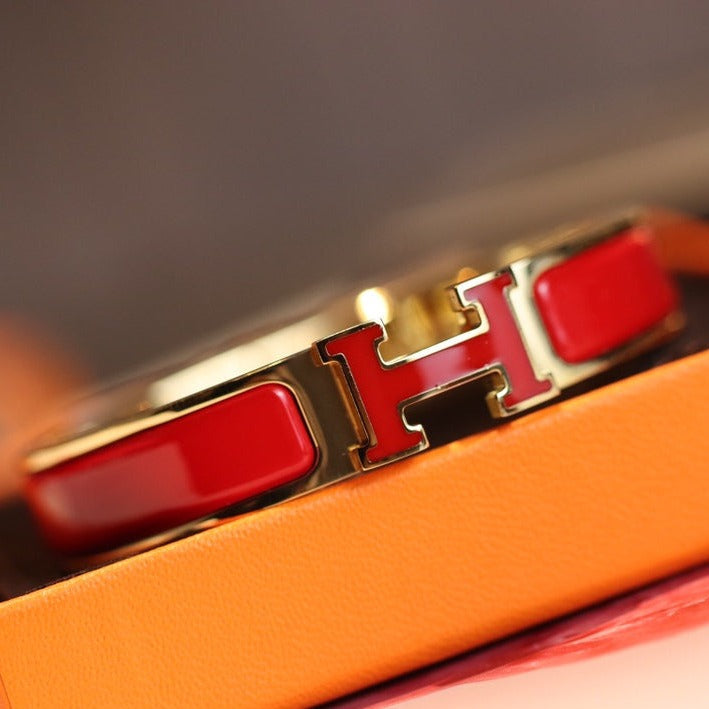 [LORA]H BRACELET 12MM GOLD