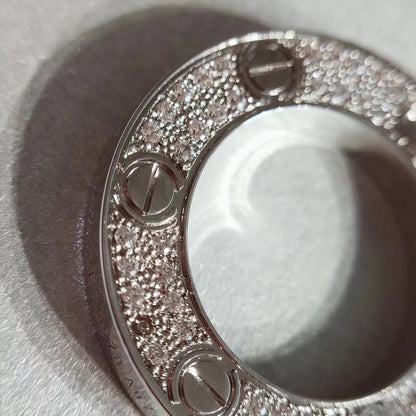 [LORA]LOVE NECKLACE ADJUSTABLE SILVER