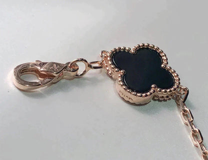 [LORA]CLOVER 5 MOTIFS MULTICOLOR BRACELET