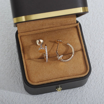 [LORA] JUSTE FULL DIAMOND SMALL EARRINGS