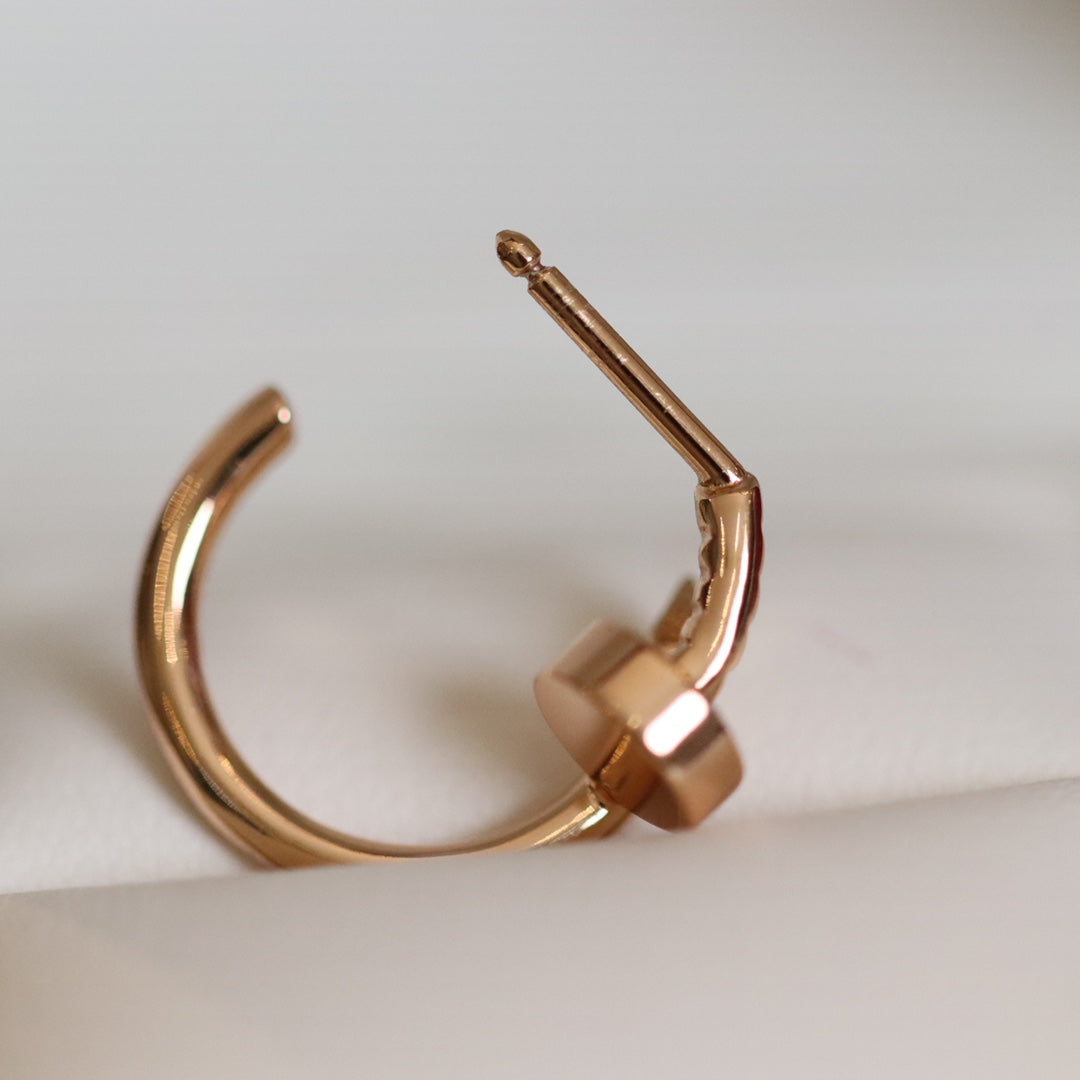 [LORA]JUSTE EARRINGS PINK GOLD