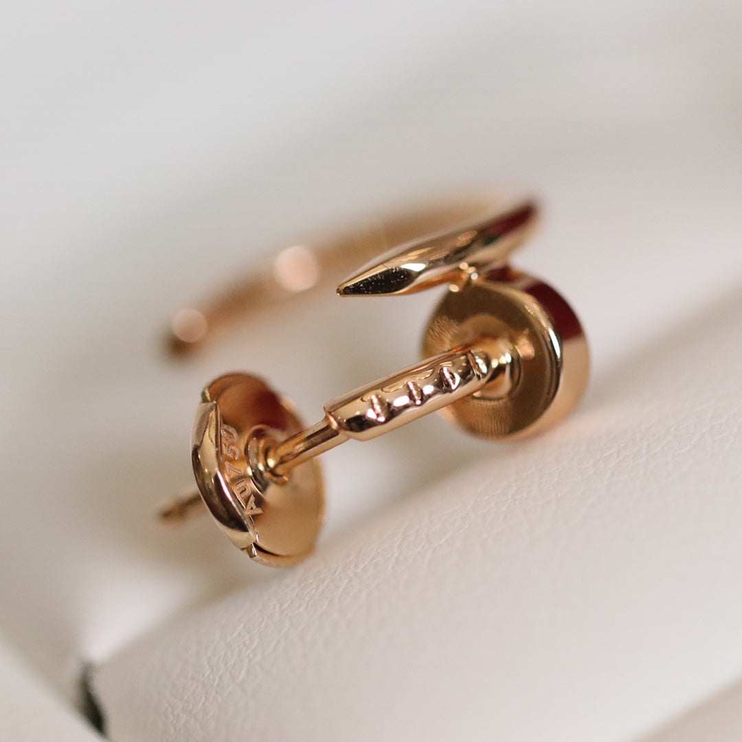 [LORA]JUSTE EARRINGS PINK GOLD