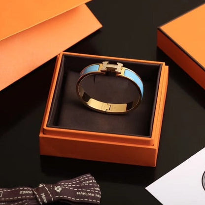 [LORA]H CLOUD BLUE BRACELET GOLD DIAMOND