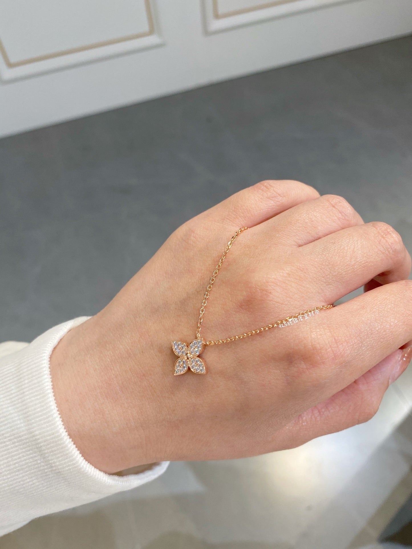 [LORA]STAR DIAMOND NECKALCE