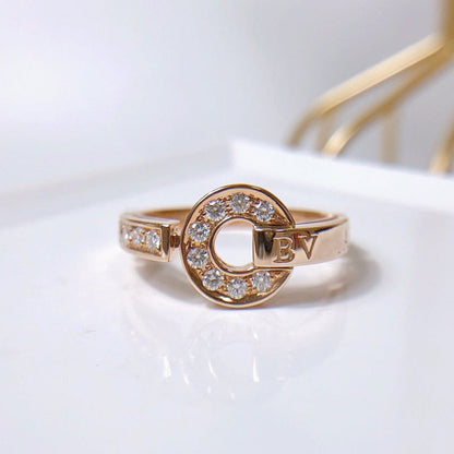[LORA]DREAM RING DIAMOND PINK GOLD