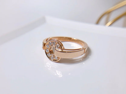 [LORA]DREAM RING DIAMOND PINK GOLD
