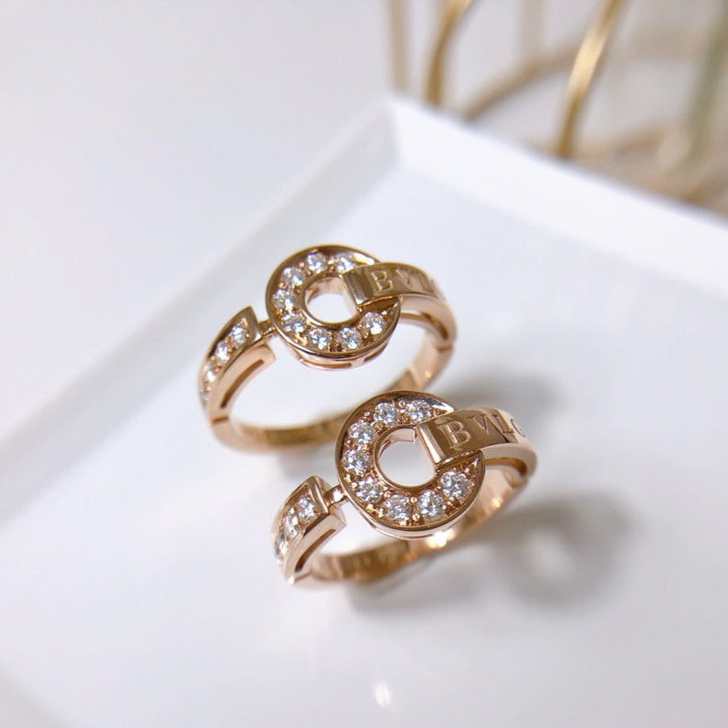 [LORA]DREAM RING DIAMOND PINK GOLD