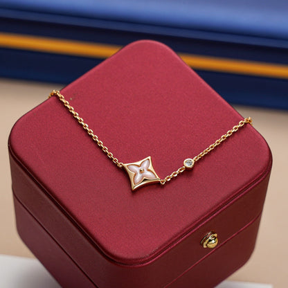 [LORA]STAR 1 DIAMOND PINK GOLD BRACELET