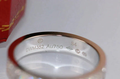 [LORA]LOVE RING 3.6MM DIAMOND PAVED