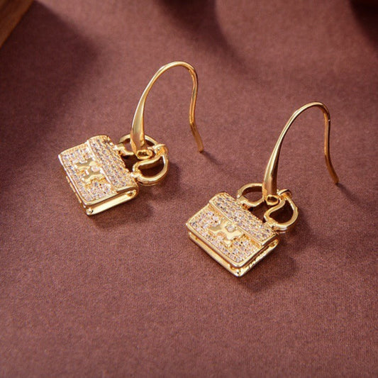 [LORA]KELLY DIAMOND EARRINGS