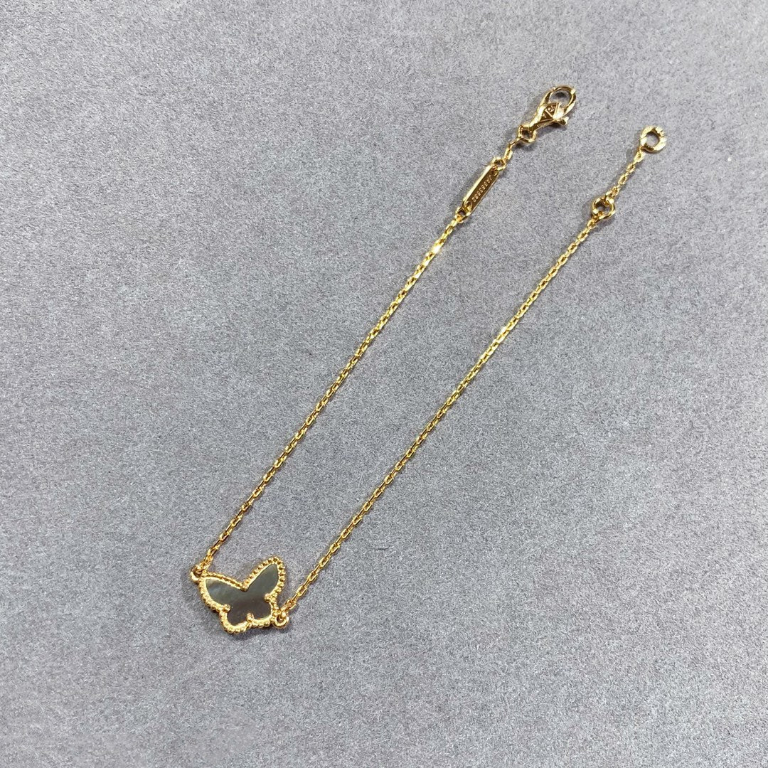 [LORA]BUTTERFLY DARK MOP BUTTERFLY BRACELET