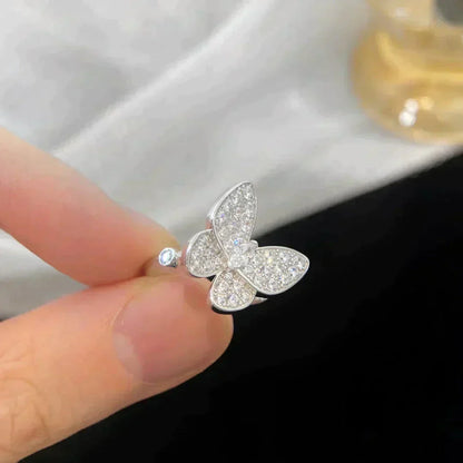 [Lora]BUTTERFLY DIAMOND RING