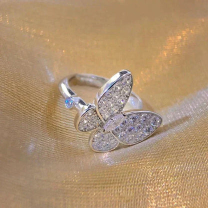 [LORA]BUTTERFLY DIAMOND RING