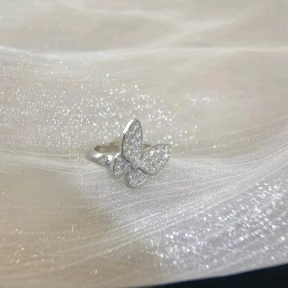 [Lora]BUTTERFLY DIAMOND RING
