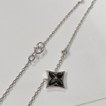 [LORA]STAR BLACK MOP NECKLACE