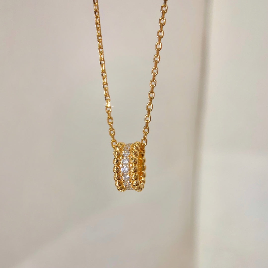 [Lora]PERLEE DIAMOND NECKLACE
