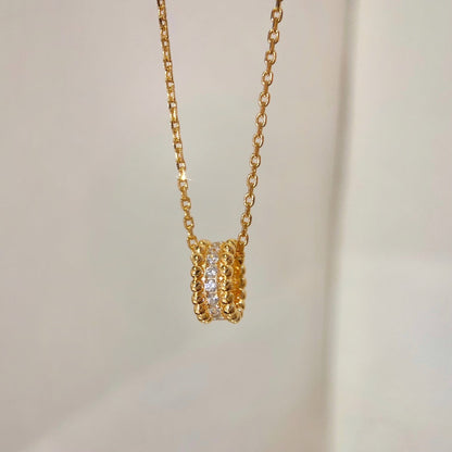 [Lora]PERLEE DIAMOND NECKLACE