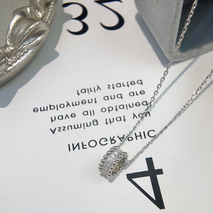 [Lora]PERLEE DIAMOND NECKLACE