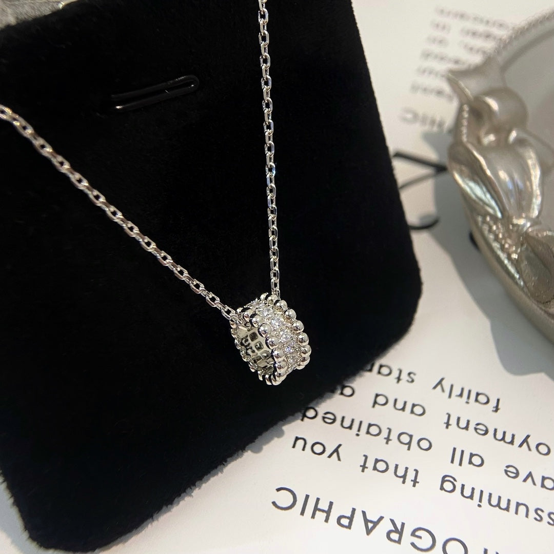 [Lora]PERLEE DIAMOND NECKLACE