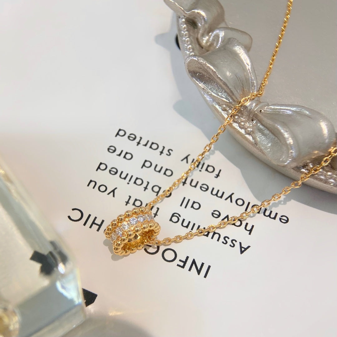 [Lora]PERLEE DIAMOND NECKLACE